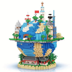 Global Village Micro Diamond Building Block Ornament