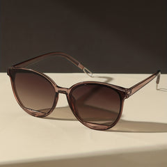 Round Sunglasses Casual Jelly Anti Glare Glasses UV400