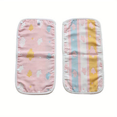 Baby Stroller Armrest Protector Cotton Infant Bib Newborn Burp Cloth