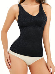 Lace Tank Top V Neck Sleeveless Lingerie Women's Underwear