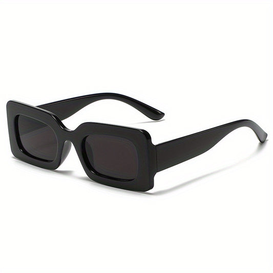 Y2K Rectangle Sunglasses UV400 Sun Shades for Beach Party