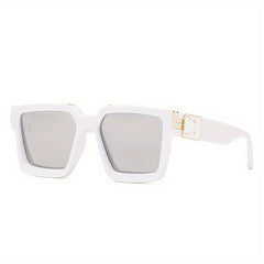 Men's Square Frame Sunglasses for Street Photography