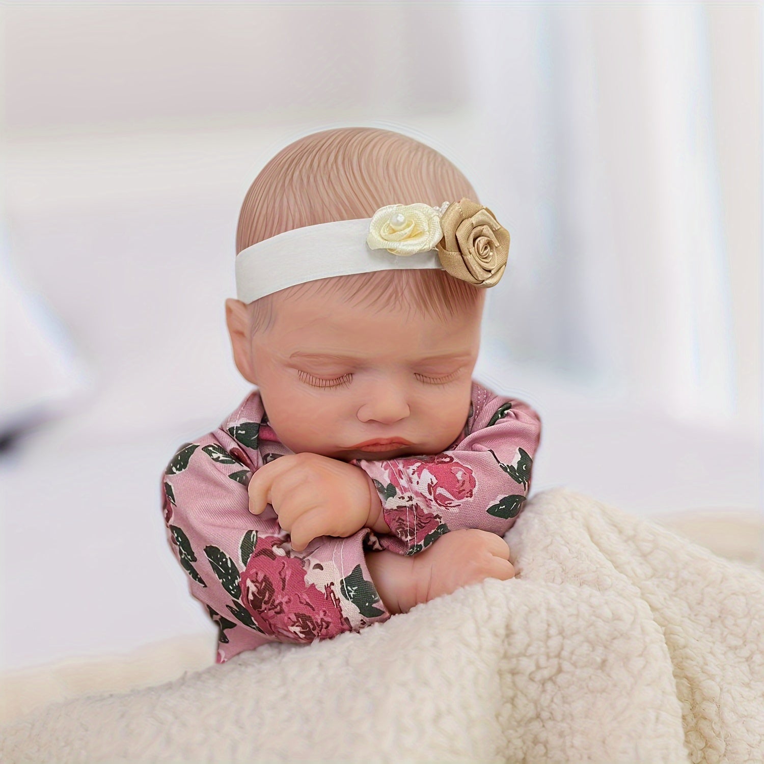 Realistic Reborn Baby Doll Rosalie for Kids Halloween Christmas