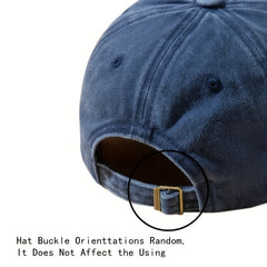 Puppy Embroidery Baseball Cap Cartoon Dog Washed Distressed Dad Hats