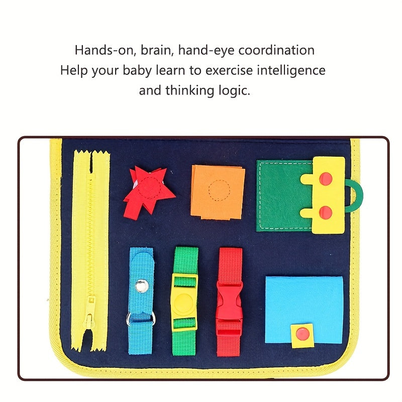 Kids Cognitive Practice Learning Board with Activities