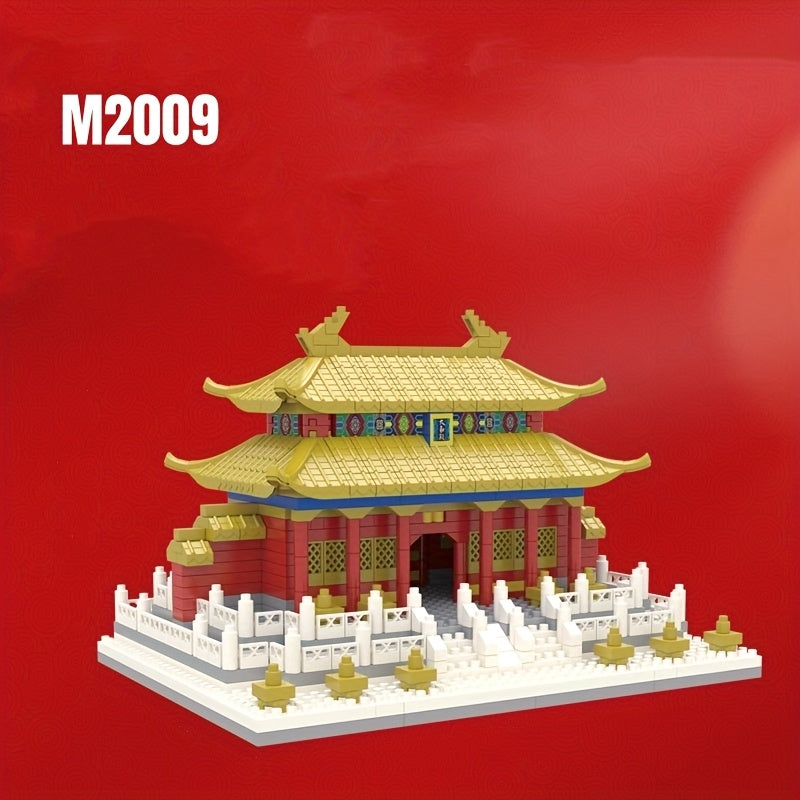 1860pcs Chinese Architecture Building Blocks Set