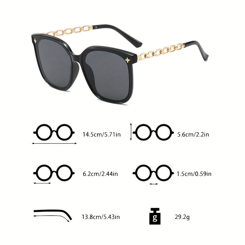 Men's Large Frame Polarized UV Protection Sunglasses