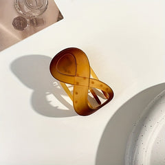 2pcs Large Duck Billed Jelly Hair Claw Clip for Women Girls