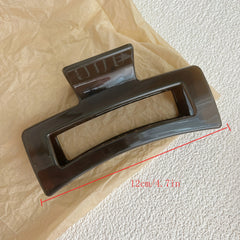 Dark Gray Hair Claw Clips Strong Hold Thick Hair Accessories