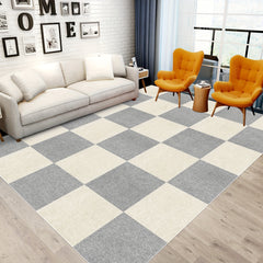 30pcs Carpet Floor Tiles Adhesive Stickers DIY  Square Area Rug Carpet Tiles