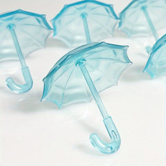 Kids Transparent Plastic Umbrella Model House & Pretend Playhouse