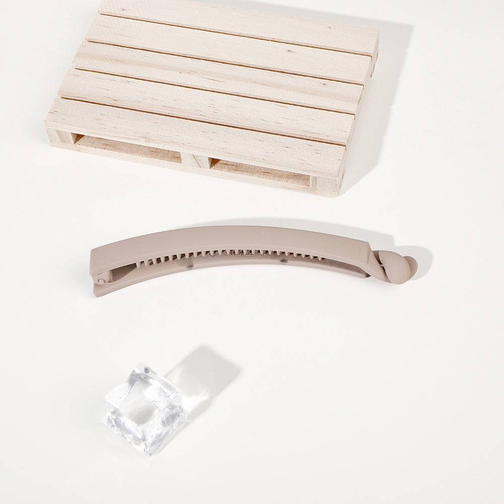 Large Matte Banana Hair Clip for Thick Hair