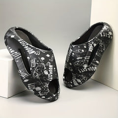 Men's Astronaut Comfy Slides Non Slip Slippers Indoor Outdoor