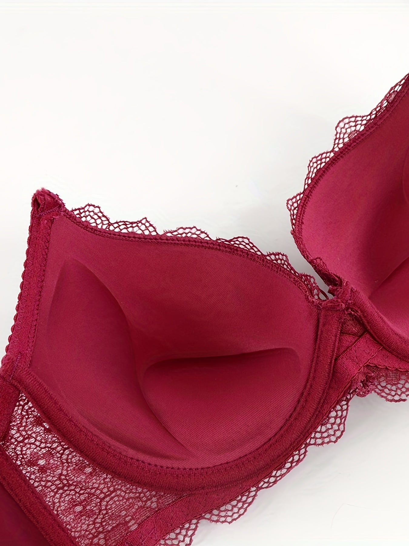 Lace Push Up Bra Comfy & Breathable Intimates Women's Lingerie