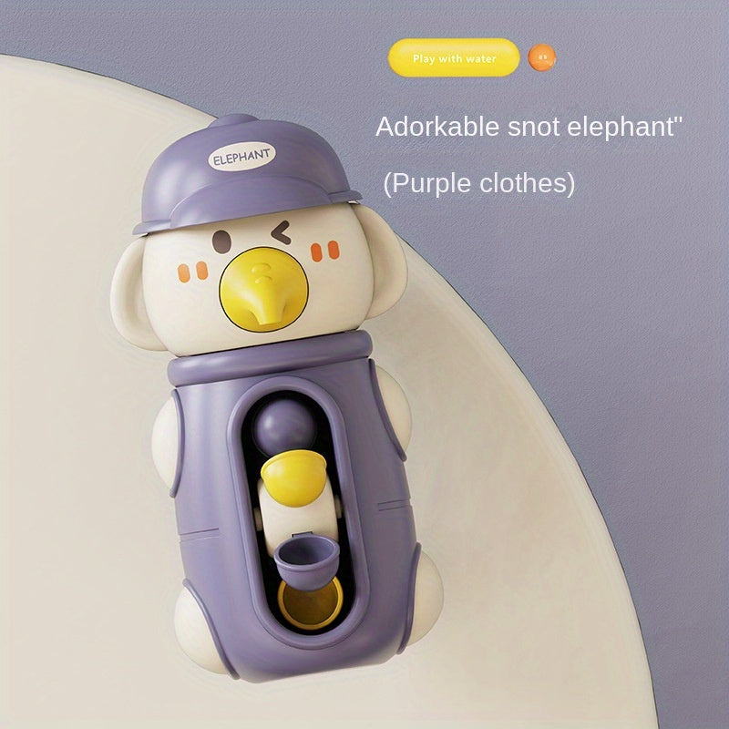 Baby Toddler Bathroom Water Play Toy Elephant Windmill Bath Toy