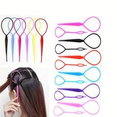 20pcs Hair Stick Hairdressing Tool Braid Accessories Ponytail Maker