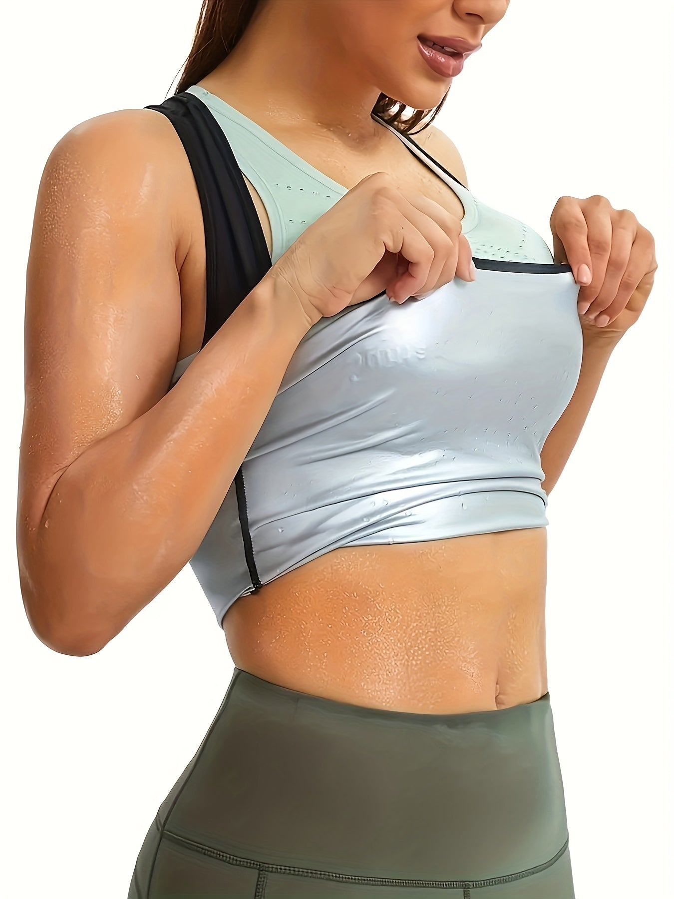 Seamless Shaping Tank Tops Waist Trainer Tummy Control Slimmer