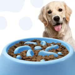 Slow Feeder Non-choking Pet Bowl for Dog Anxiety Relief
