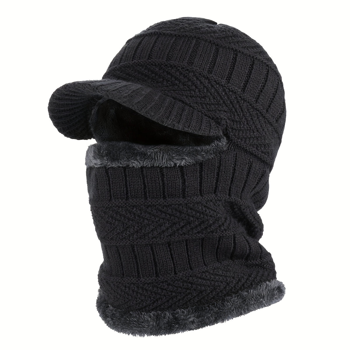 Winter Knitted Balaclava Beanie Hat Ski Mask Ear Protection