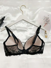 Lace Push Up Bras Comfy & Breathable Bow Tie Bra
