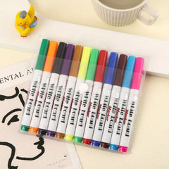 12pcs Water Painting Pen Whiteboard Markers Floating Ink Doodle Water Pens