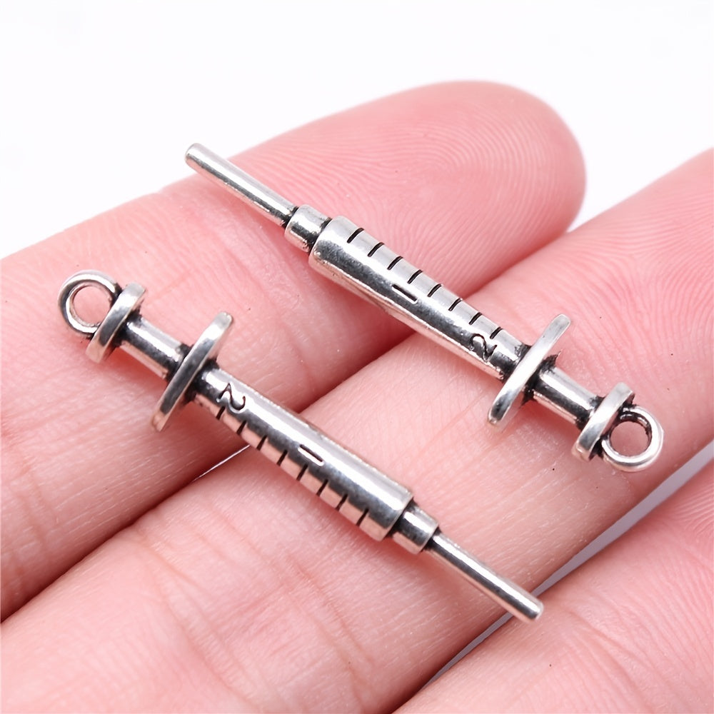 Antique Silver Pendant Necklace Charm Vintage Style Jewelry