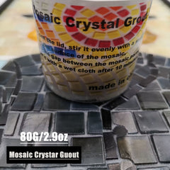 80G Crystal Translucent Grout Glue Nano Glass Tiny Beads Dilute Epoxy