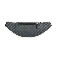 Men's Leather Multifunctional Waist Bag Fanny Pack Messenger Bag