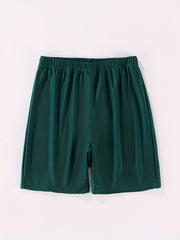Quick Dry Swim Trunks for Men Summer Beach Pool Solid Stretch Comfort