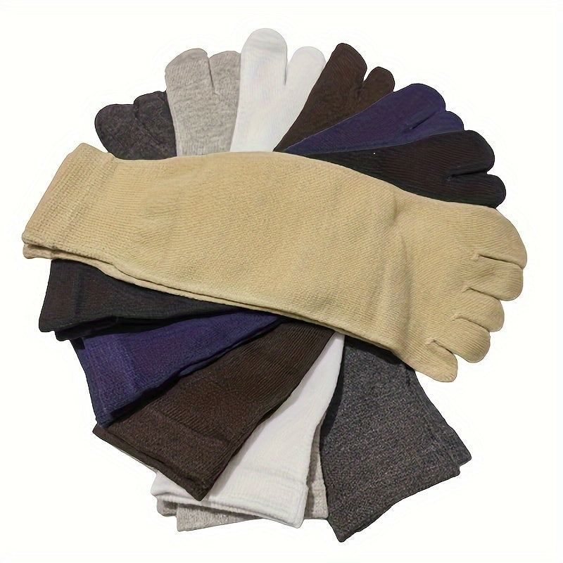 Men's Split Toe Tabi Socks Low Cut Five Toe Novelty