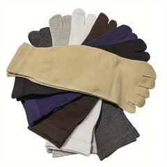 Men's Split Toe Tabi Socks Low Cut Five Toe Novelty