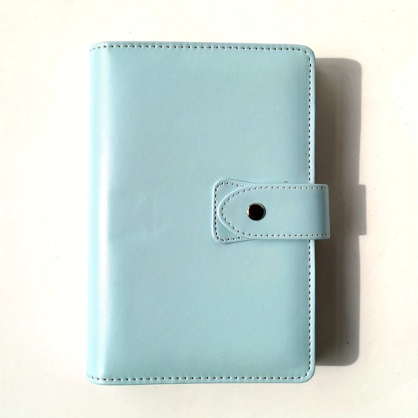 1pc A5 A6 PU Ring Binders Notebook with Paper Leather Binder