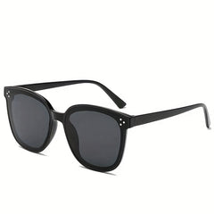 Cat Eye Sunglasses Rivet Detail Glasses UV400