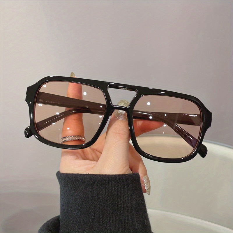 Oversized Square Sunglasses UV Protection