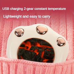 Portable Hand Warmer Night Light 1200mAh