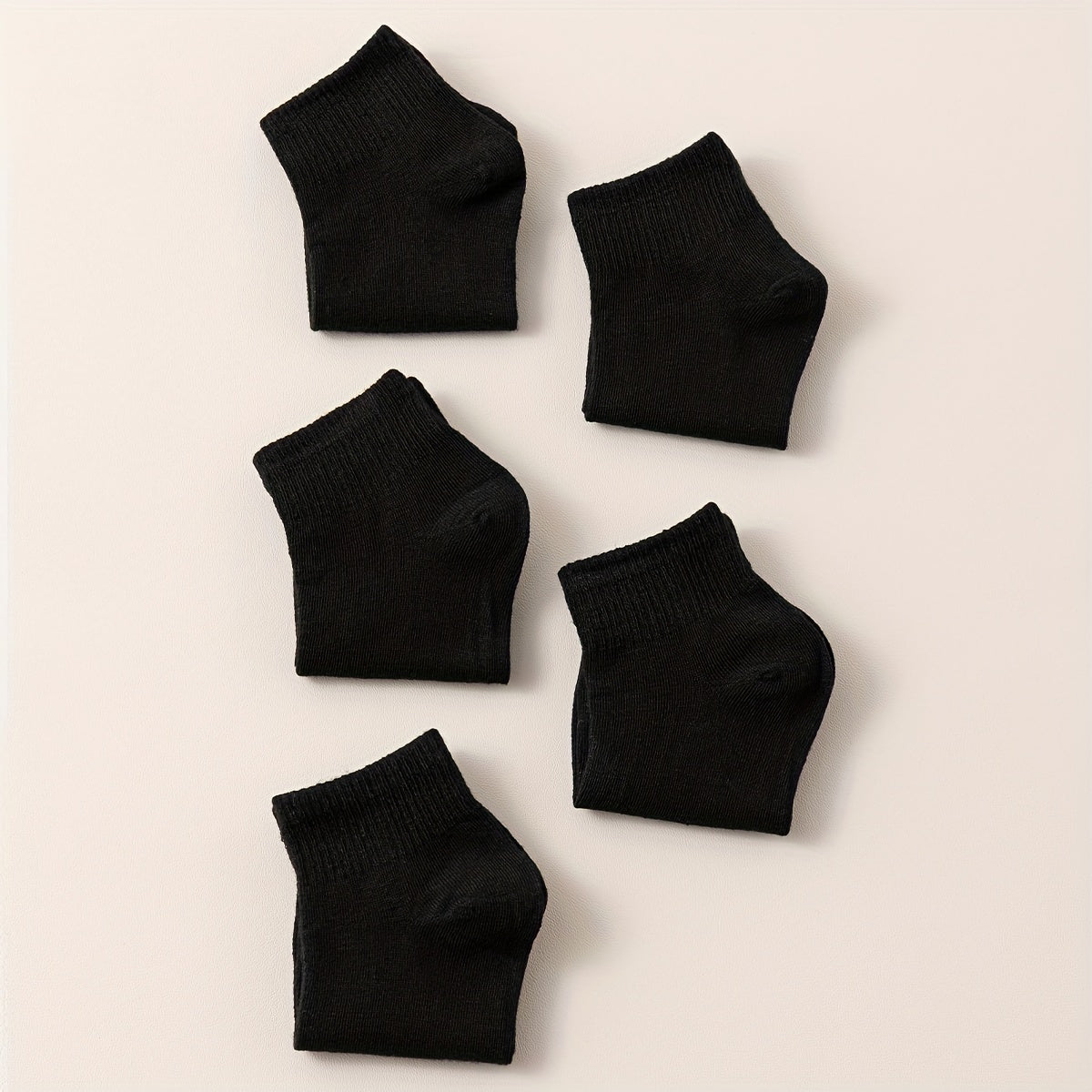 10 Pairs Solid Short Socks Women's Stockings & Hosiery