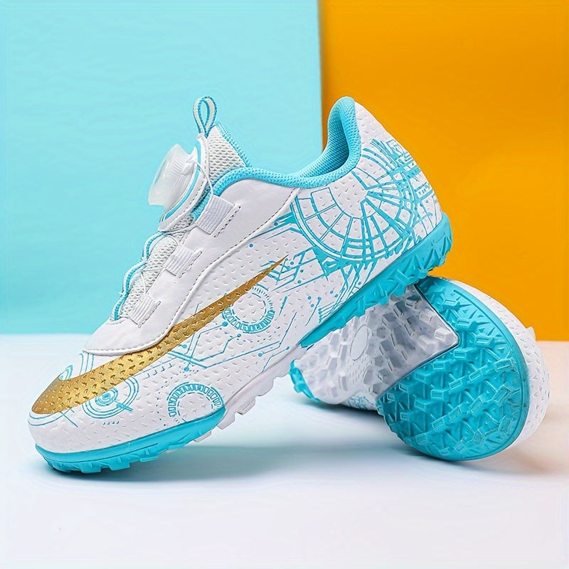 Boy's Turf Football Boots Professional Outdoor TF Soccer Cleats