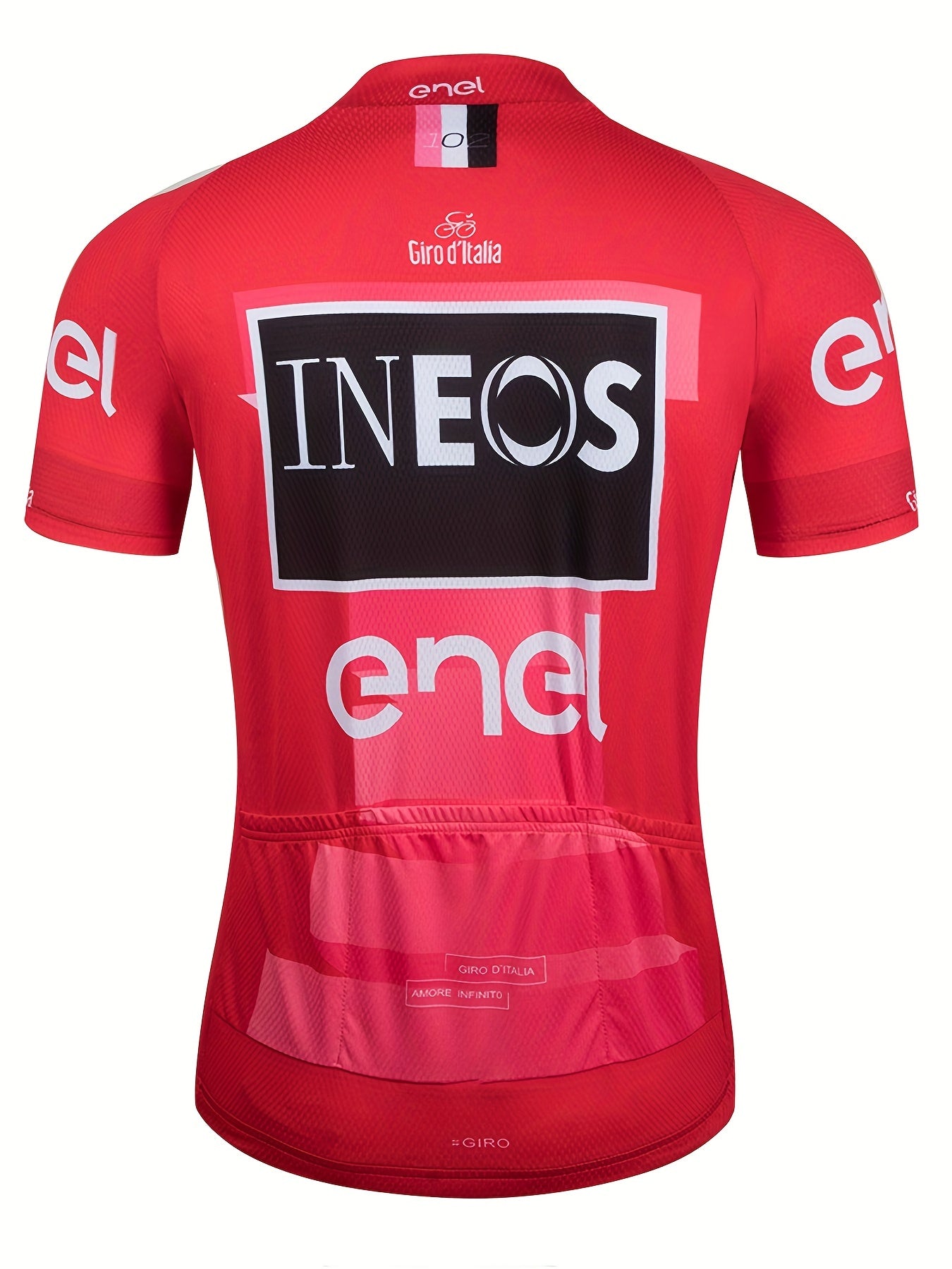 Gradient Cycling Jersey Quick Dry High Stretch Breathable
