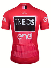 Gradient Cycling Jersey Quick Dry High Stretch Breathable