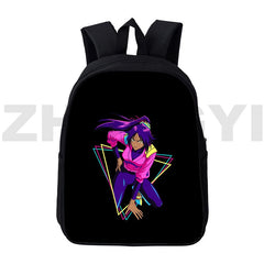 12/16 Inch Bleach 3D Print Backpack Kurosaki Ichigo Canvas School Bags