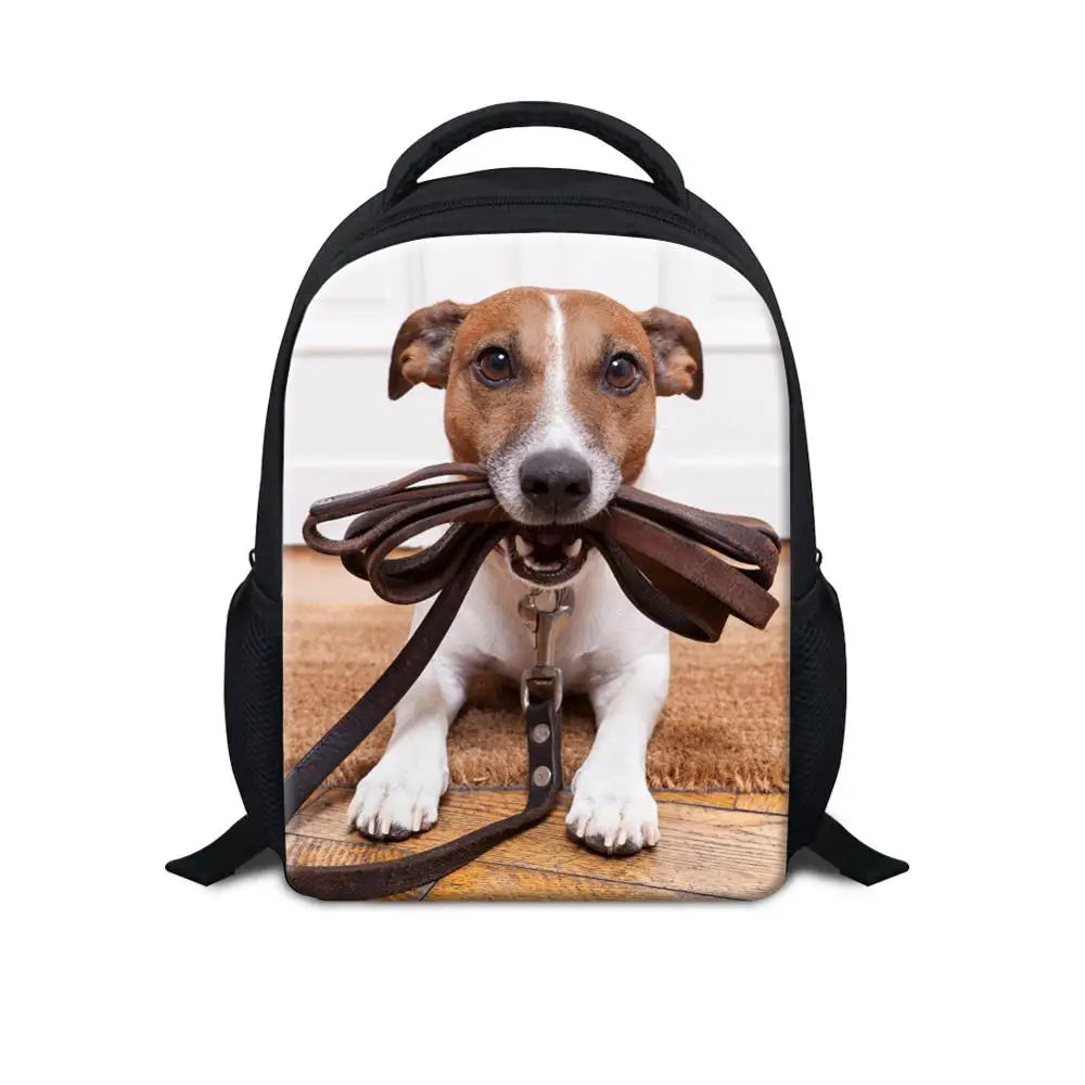 12 Inch Animal Kindergarten Toddler Backpack for Kids School Bags Book Bag