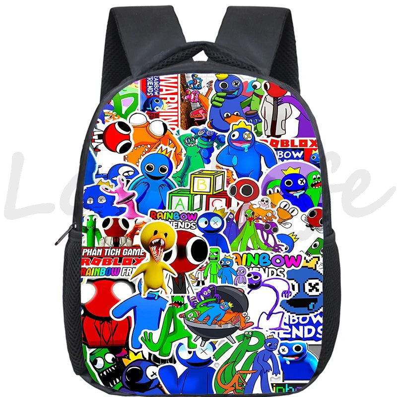 Kids 12 Inch Rainbow Backpack Waterproof School Bag