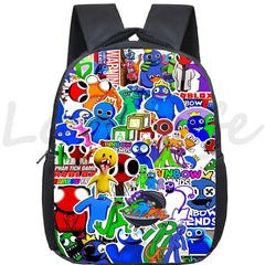 Kids 12 Inch Rainbow Backpack Waterproof School Bag