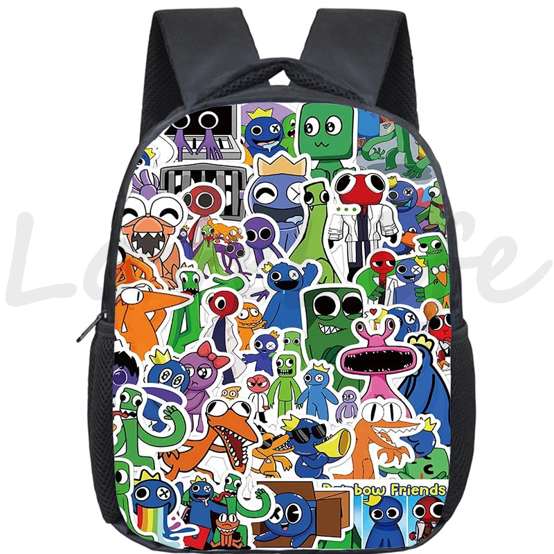 Kids 12 Inch Rainbow Backpack Waterproof School Bag
