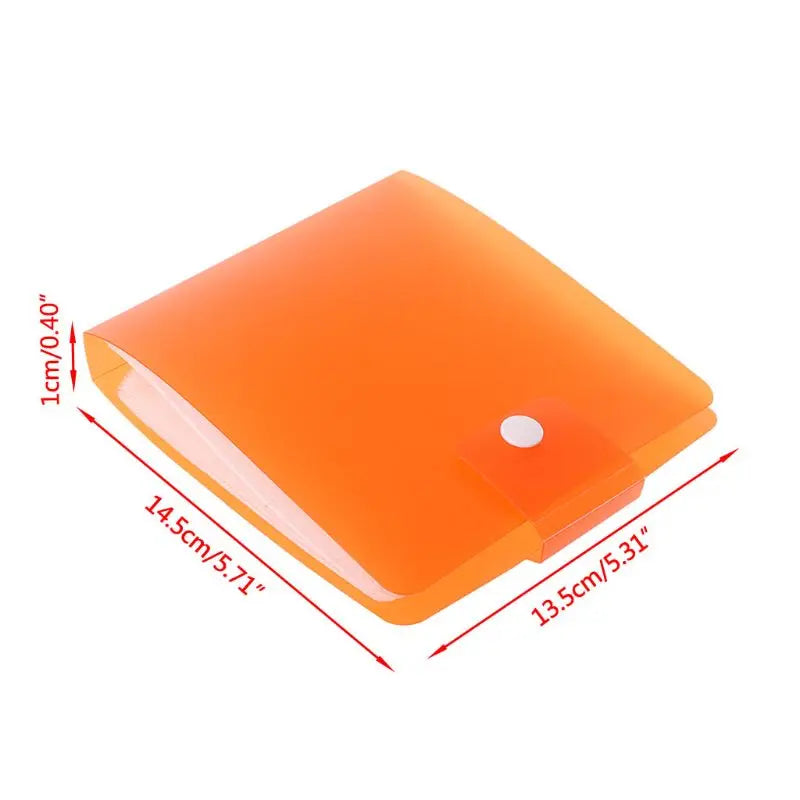 12 Sleeves DVD Disc Carry Wallet Candy Case Holder Storage Cover Bag