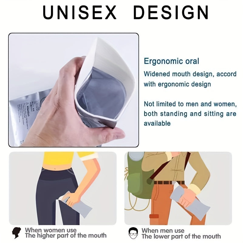 4pcs Emergency Urinate Bags 23.67oz Portable Outdoor Travel Toilet Vomiting Bag