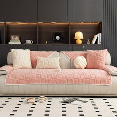 Dog Friendly Fuzzy Sofa Slipcover Non Slip Furniture Protector