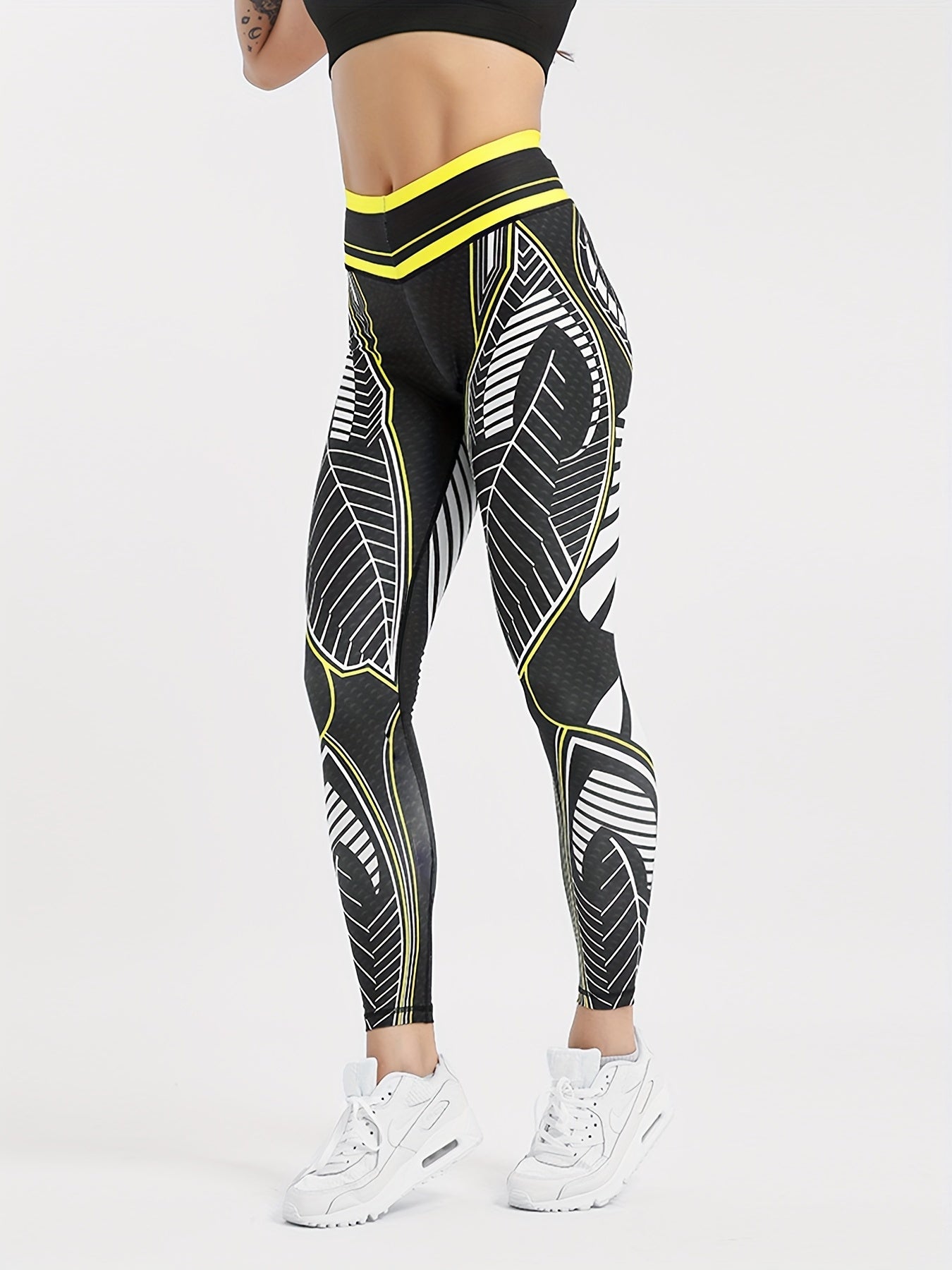 High Waist Yoga Leggings Women's Workout Pants