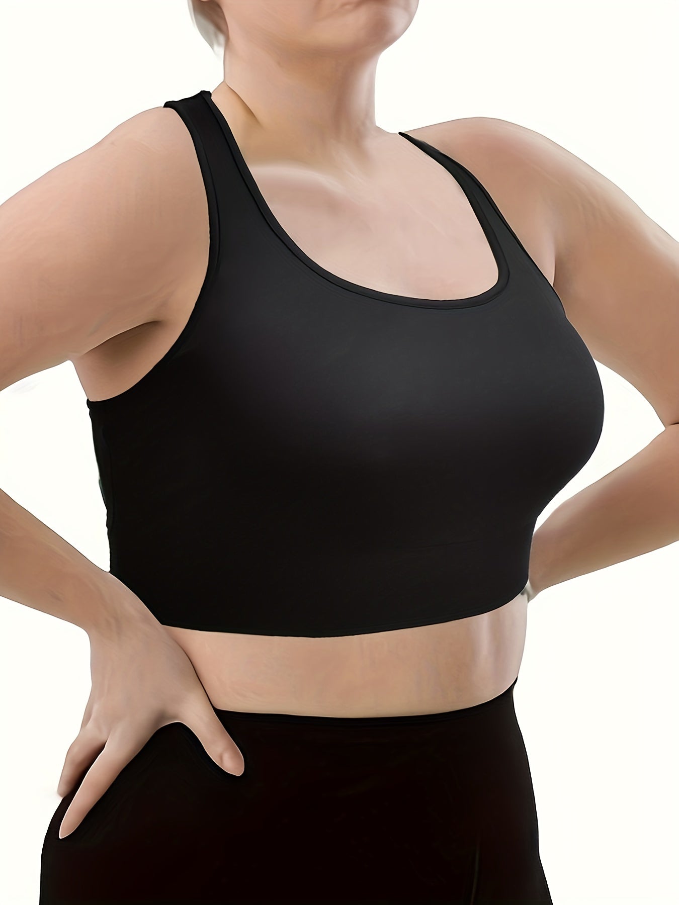  Seamless Racer Back Sports Bra for Women