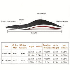 Orthopedic Arch Support Insole Gel Pad Flat Foot Women Men